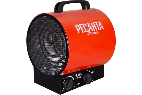 Пушка тепловая электрическая Ресанта ТЭП-3000К круглая