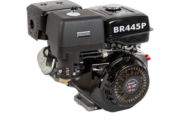 Двигатель BRAIT 17л.с BR445P (192FD, вых.вал S-type 25x71мм); 32кг