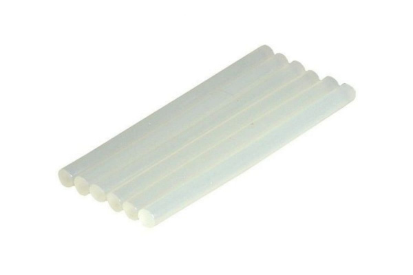 Стержни клеевые, 11 x 200 мм, белые, 6 шт.// Matrix