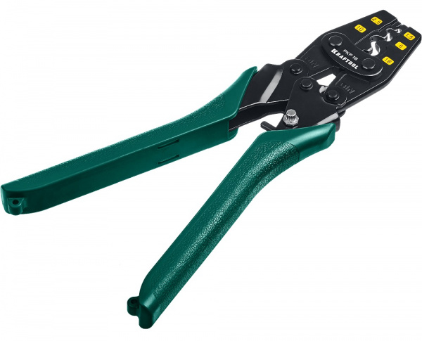 Пресс-клещи KRAFTOOL PKF-16 усиленные, для медных наконечников и гильз