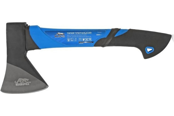 Топор плотницкий обрезининая рукоять 650гр Барс