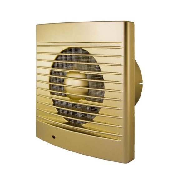 Вентилятор бытовой настенный 120 С-4, золото TDM
