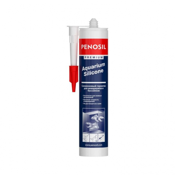 Герметик для аквариумов Penosil Premiuml Silicone прозрачный 280мл