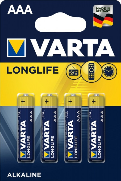 Элемент питания LR03 (AAA) VARTA LongLife