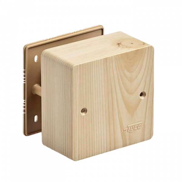 Коробка распределительная Ruvinil ОУ 85x85x42мм Сосна IP40