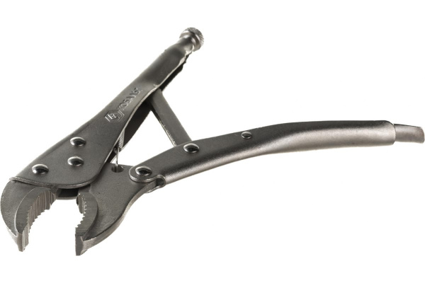 Зажим ручной КОБАЛЬТ 250мм овальные губки