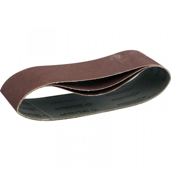 Лента шлифовальная ЗУБР МАСТЕР 75х457мм, P180 для ЛШМ, 3 шт.