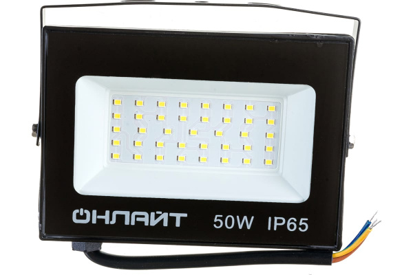 Прожектор светодиодный 50W 6000К IP65 ОНЛАЙТ