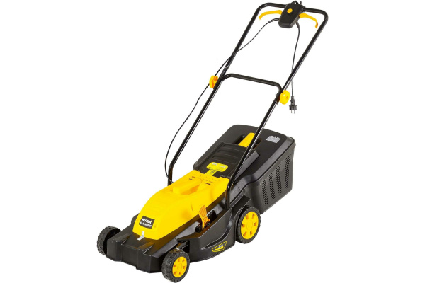 Газонокосилка электрическая желтый черный ELM-2000P Huter