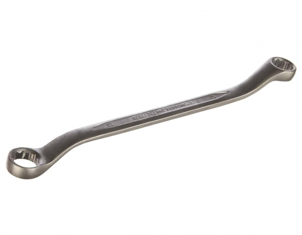 Накидной гаечный ключ изогнутый 12 x 13 мм, ЗУБР