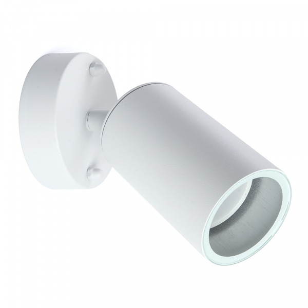 Светильник уличный Feron под лампу GU10 на стену 85x85x165 белый DH1704