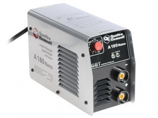 Инвертор  A 200 Nano200 А ПВ 60% до 5.0 мм 4,2 кг 65-270 Вольт Quattro Elementi