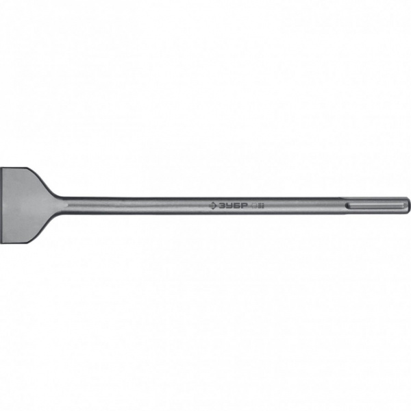 Зубило лопаточное 400мм 75мм SDS-Max для перфораторов ПРОФЕССИОНАЛ БУРАН ЗУБР