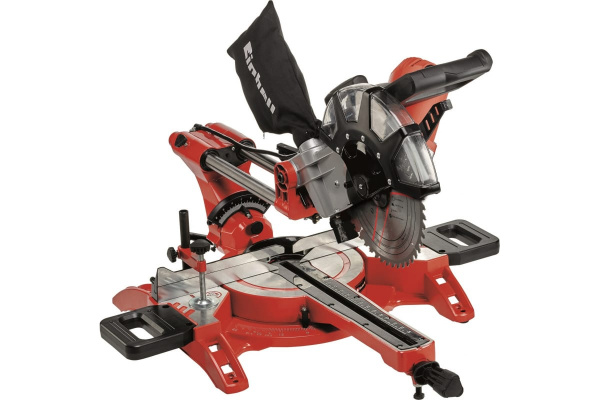 Пила торцовочная Einhell TC-SM 2534/1 Dual, 2350вт, 250х30мм, пропил 340х75мм