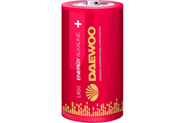 Элемент питания LR20 (D) Daewoo Energy