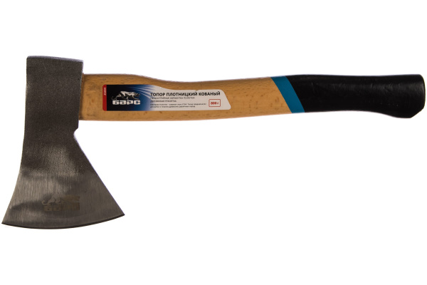Топор плотницкий,кованый,деревянная рукоятка,800гр.,пескоструйное покрытие полотна// Барс