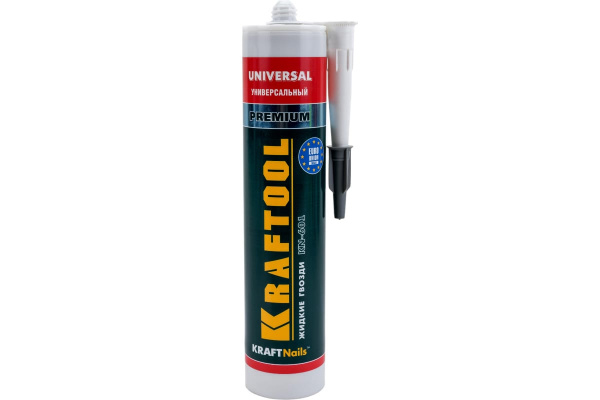 Универсальный монтажный клей KRAFTOOL UNIVERSAL, 310 мл, белый (41341)