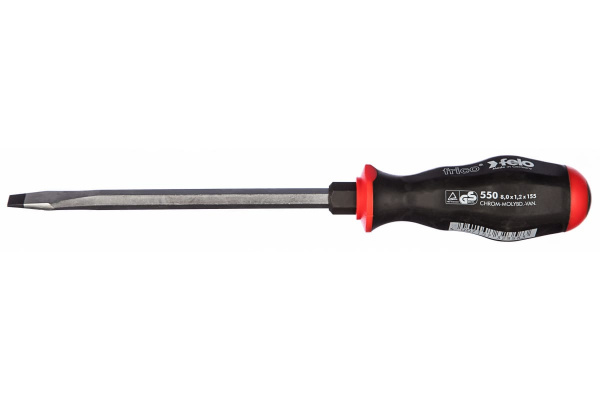 Отвертка плоская шлицевая ударная Ergonic 8,0X1,6X150 45008040 Felo