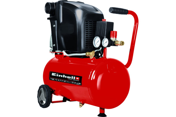 Компрессор Einhell TE-AC 230/24, 1500Вт,24л, 8бар, масляный