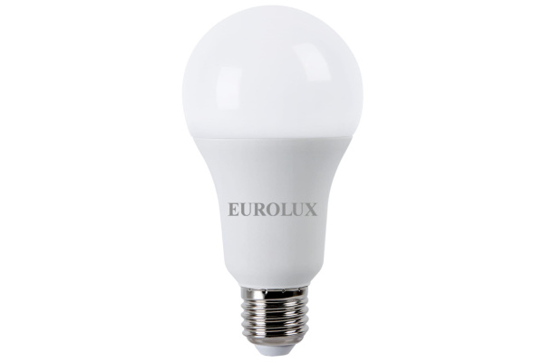 Лампа светодиодная Eurolux LL-E-A70-20W-230-4K-E27 (груша, 20Вт, нейтр., Е27)