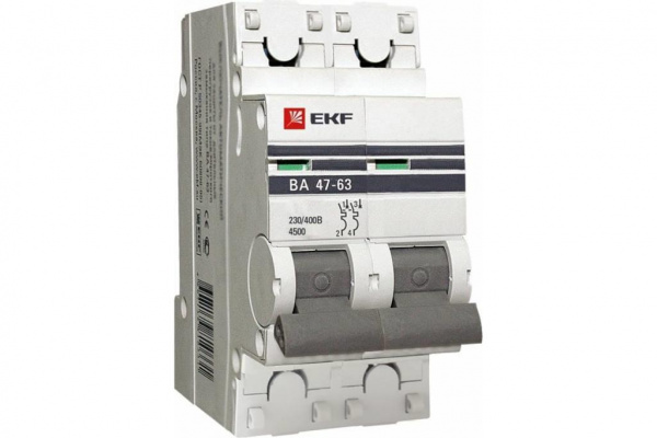 Автоматический выключатель 2Р/16А С EKF PROxima