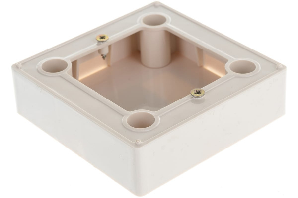 Бокс для накладного монтажа электроустановочных изделий BN-01 бежевый REXANT