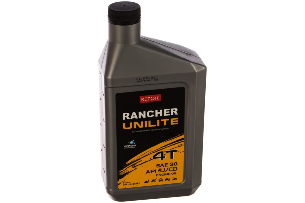 Присадка Rancher UNILITE 4-т. минеральн. SAE 30 API SJ/CF 0,946 л. REZOIL