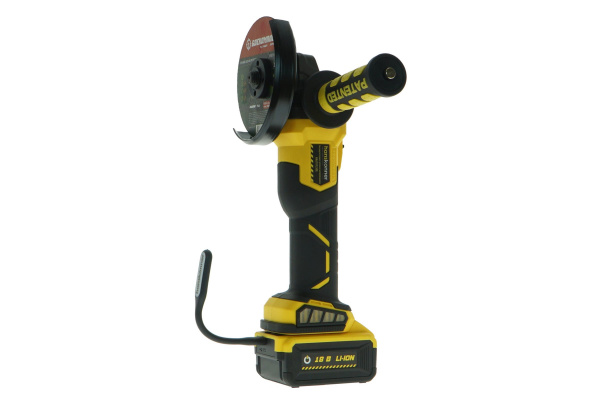 Машина углошлифовальная аккумуляторная 125мм. 18Вт. Hanskonner HAG18125BL