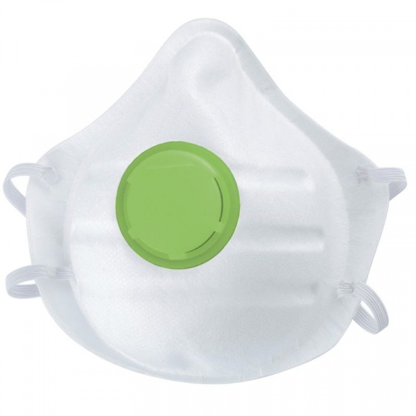 Полумаска фильтрующая формованная , модель "ИСТОК", с клапаном выдоха, FFP1 NR// Россия