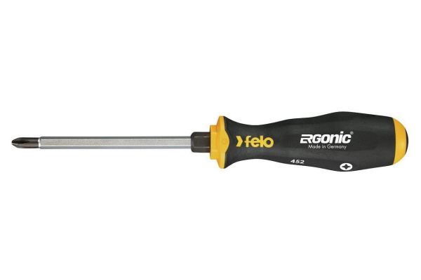 Отвертка Ergonic  крестовая ударная PH 2X100 45220340 Felo