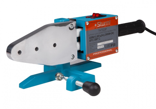 Аппарат для сварки пластиковых труб 2500 Вт Sturm