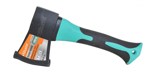 Топор "мини" с обрезиненной ручкой Sturm! 500 гр. 1015-24-FB0500