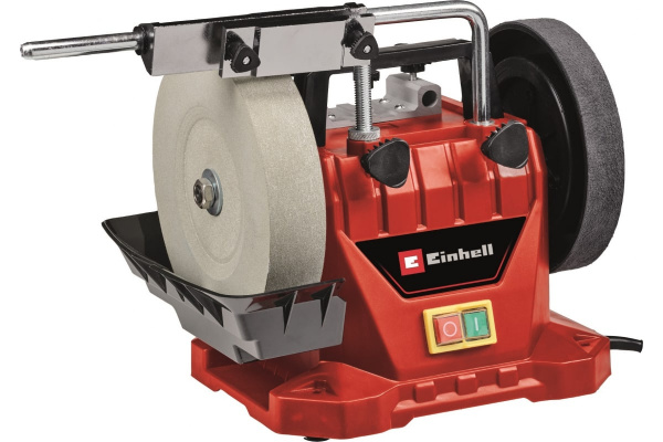 Станок точильный Einhell TC-WG 200, 125 Вт, 110 об/мин, сухое/влажное шлиф