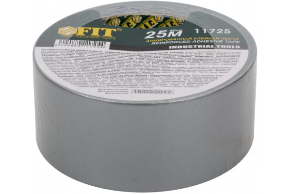 Универсальная армированная лента FIT IT ducttape 48ммх25м 11725