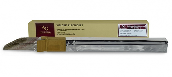 Электроды AG 308L-16 ф. 3.2мм 2кг НАКС