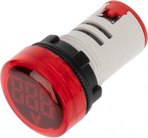 Индикатор значения напряжения красный VD22 70-500 В