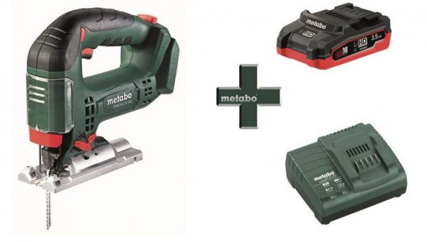 Лобзик аккумуляторный Metabo 18В, 3,5Ач. T0335