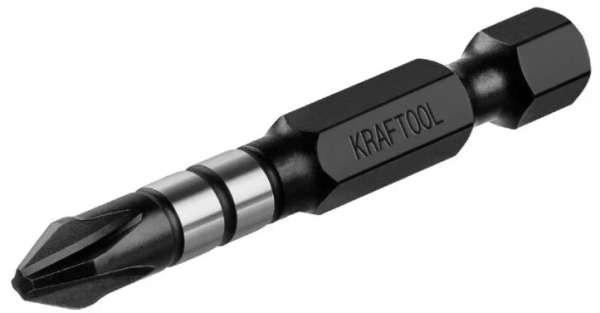 Ударная бита KRAFTOOL Impact Pro PH 2, 50 мм, 10 шт (26191-2-50-S10)
