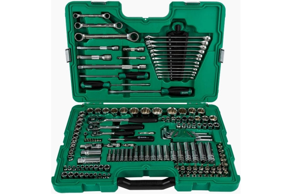 Набор 150 пред.инструментов 1\4"-3\8"-1\2" Sata 09510