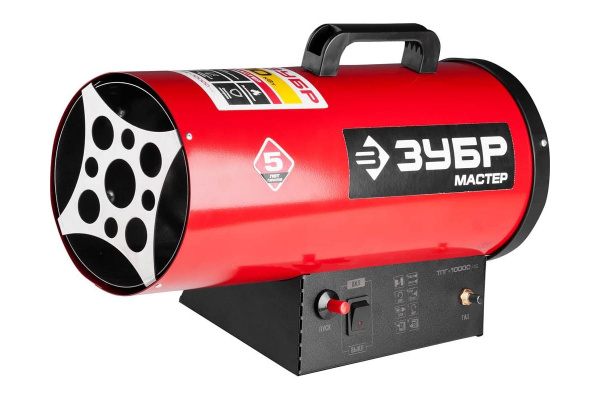 Пушка тепловая газовая ЗУБР МАСТЕР, 220 В 10,0 кВт 330м.куб/час 0,75кг/ч