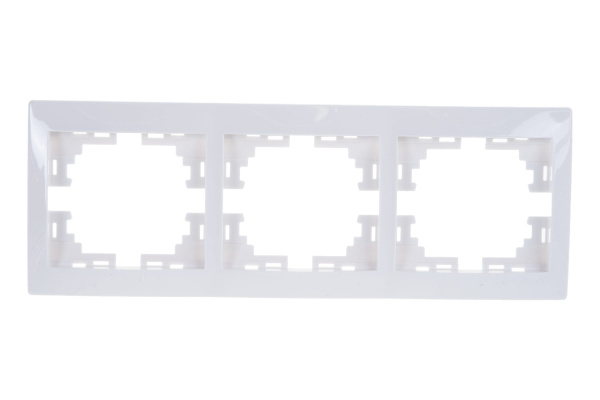 Рамка Белый 3П Mira Lezard