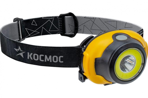 Фонарь KocH103COBLED 3Вт COB LED 3 режима работы питание 3*AAA Космос