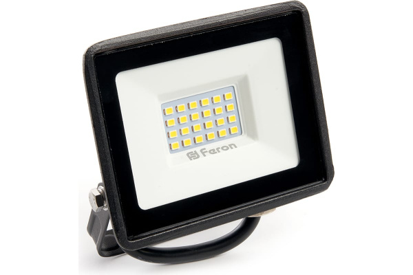 Прожектор светодиодный Feron 30W LL-920 2835SMD 6400К  IP65 черный