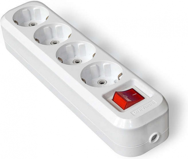 Колодка 4ОП 16А c з/к с выкл. S304