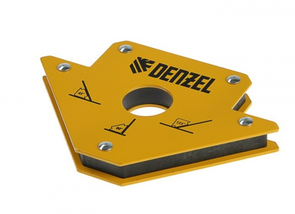 Фиксатор магнитный для сварки усилие 50 LB Denzel