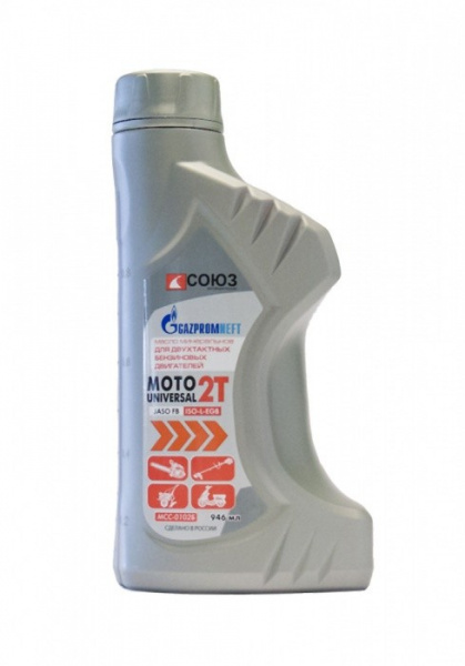 Масло минеральное СОЮЗ UNIVERSAL МОТО 2T, 1л. МСС-0102Б (12шт)