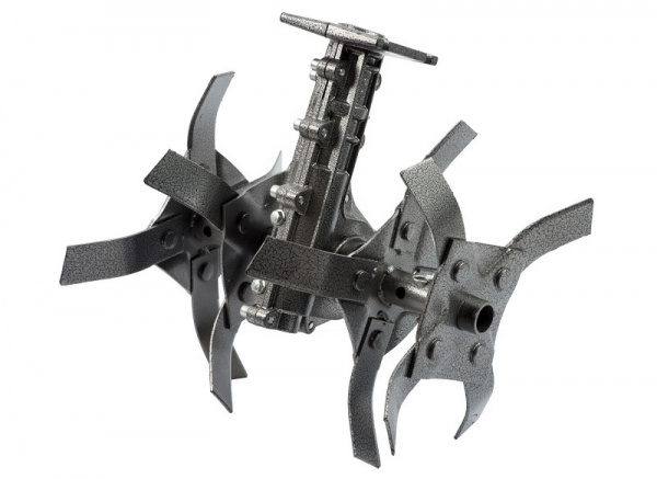 Насадка BRAIT для мотокосы почвофрезы 9 шлицов 26мм (AN) (культиватор), 4кг