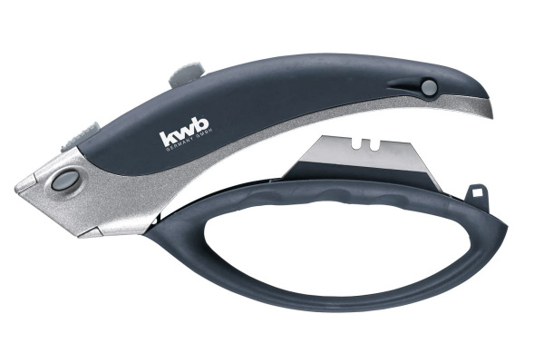 Нож kwb, С-образная рукоятка, трапециевидные лезвия 60х19мм