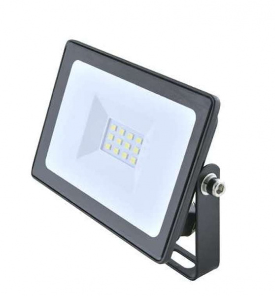 Прожектор светодиодный КОСМОС 10Вт, 800Лм, IP65, 6500K Super-Slim