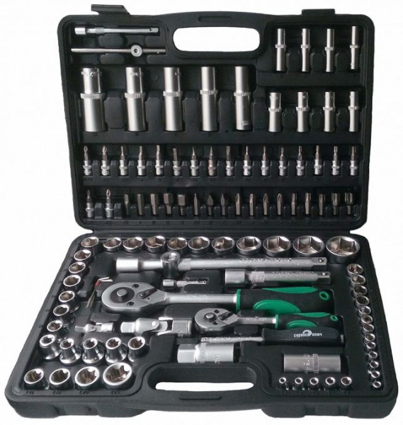 Набор инструмента 108 предметов в чемодане Сервис Ключ